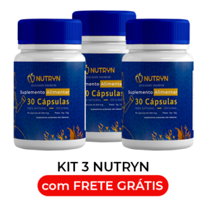 Kit 3 frascos Nutryn Premium