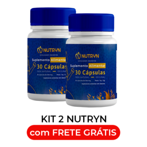 Kit 2 frascos Nutryn Premium 60 cápsulas